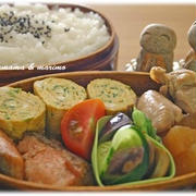 秋鮭のムニエル弁当～♪