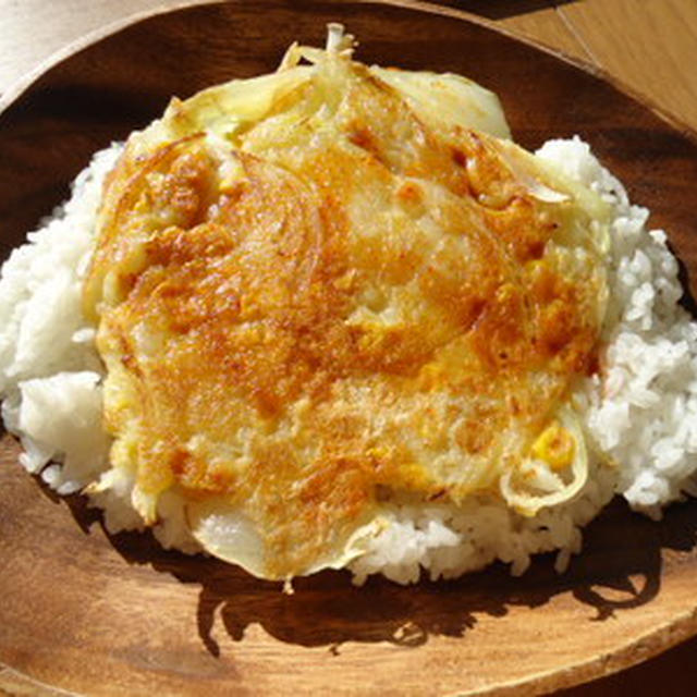 でっかいコーン“かき焼き”丼