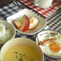 朝でも食べられる！かぼちゃのスープ♪とこの時季限定のー(*^▽^*) by @ピノコさん