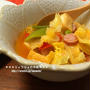 *【recipe】春野菜と厚揚げのトマトスープ*