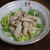 塩麹の鶏肉のハムのサラダ