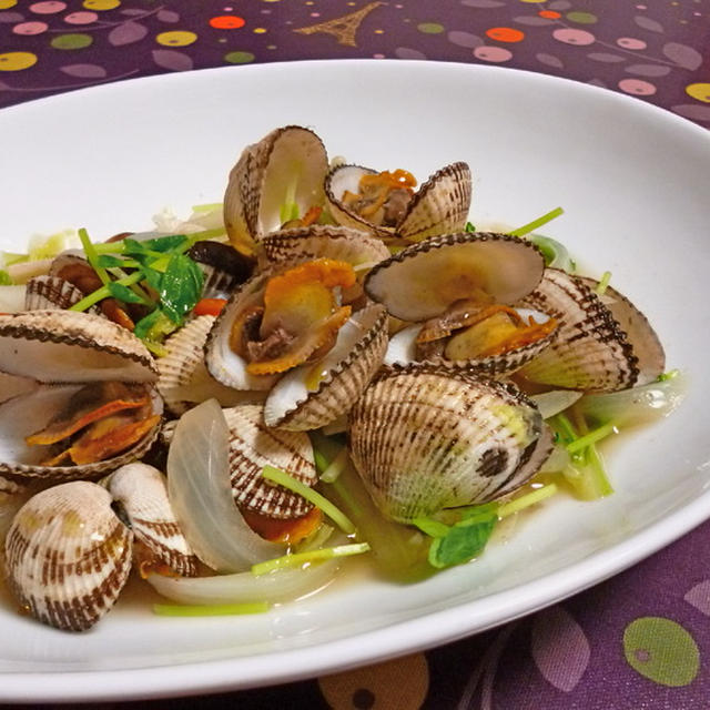 さるぼう貝の中華スープ煮 By くるくるさん レシピブログ 料理ブログのレシピ満載