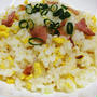 唐揚げ粉で作るチャーハン＜余り調味料で簡単＞