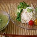 オクラのすり流し素麺 by マムチさん