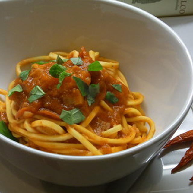 5種類トマトのスパゲティ