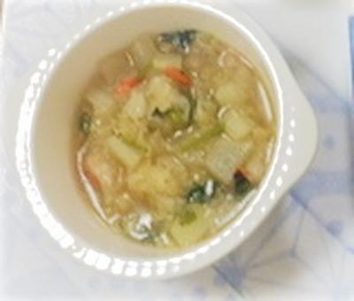 白きくらげの中華スープ