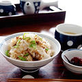 牛丼の具で・・長芋の炊き込みごはん＆簡単おべんと♪ by misyaさん