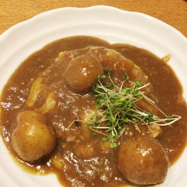 牛すじが入っていない牛すじカレー☆