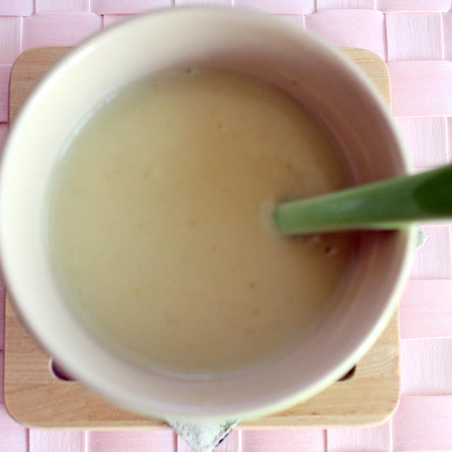 ホシノハニーミルク山食＆葱のポタージュ