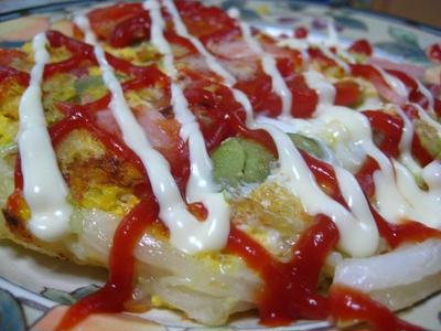 そら豆のイタリアン焼
