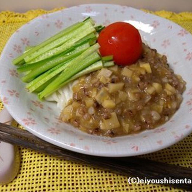 高きび肉みそうどん