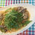 あさりと水菜の和風スープパスタ〜体も温まります
