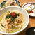 鶏ささみとしょうがの白だしうどん
