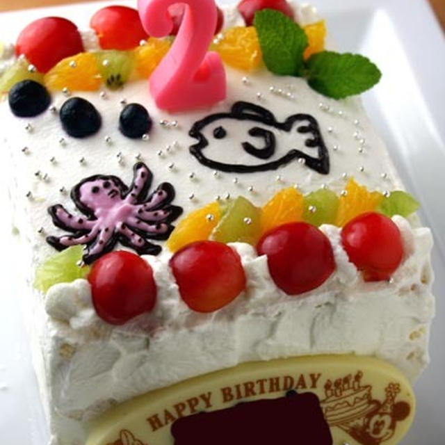 初心者さんでもok ロールケーキの生地 バースデーケーキ By かんざきあつこ A Ko さん レシピブログ 料理ブログのレシピ満載