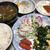 休日の朝ごはん。ほうれん草オムレツ