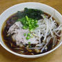 市販の生ラーメンを使って☆豚しゃぶもやしラーメン☆