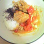 鳥手羽元トマトチーズ煮込み(カレー風味)