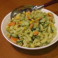 早ゆでパスタでアボカドサラダ【モニター】