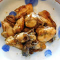 もつ焼き ＢＢＱ ～ 焼き鳥のたれ ～ 牡蠣のガーリックオリーブ油炒め by Cookieさん