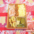 週末しごと　＆　お弁当は3色ごはん