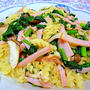 " 春菊の和風パスタサラダ "