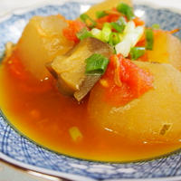 ヘルシーレシピ☆冬瓜のトマト煮♪