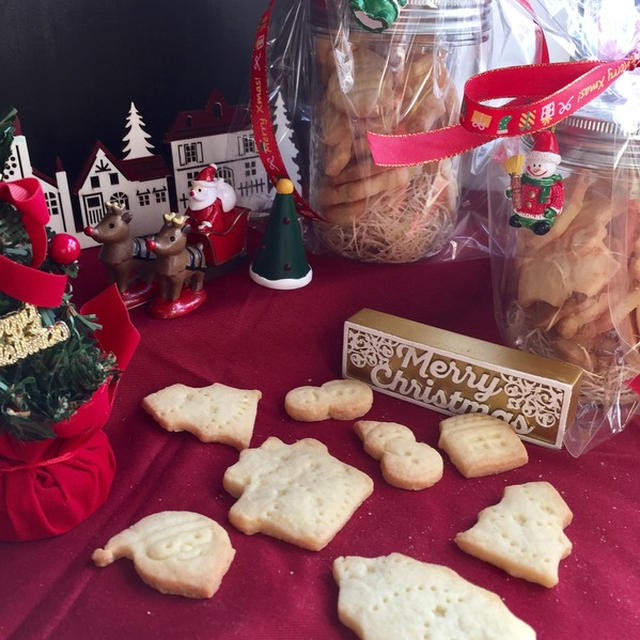 クリスマスにプレゼント用簡単クッキー