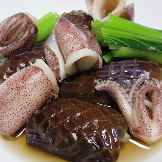 ナスとヒイカの煮物 柔らかくてすっきり By Syu さん レシピブログ 料理ブログのレシピ満載