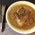 冷凍肉もホロホロ。葱味噌カレーの炊飯コンソメ骨付き鶏（糖質5.2g） by ねこやましゅんさん