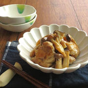 はちみつでしっとり♪鶏肉ときのこの照り焼き