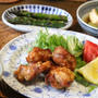 鶏のエスニック唐揚げ。晩ごはん。