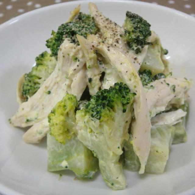 ブロッコリーと鶏ささみのマヨサラダ By やすへちゃんさん レシピブログ 料理ブログのレシピ満載