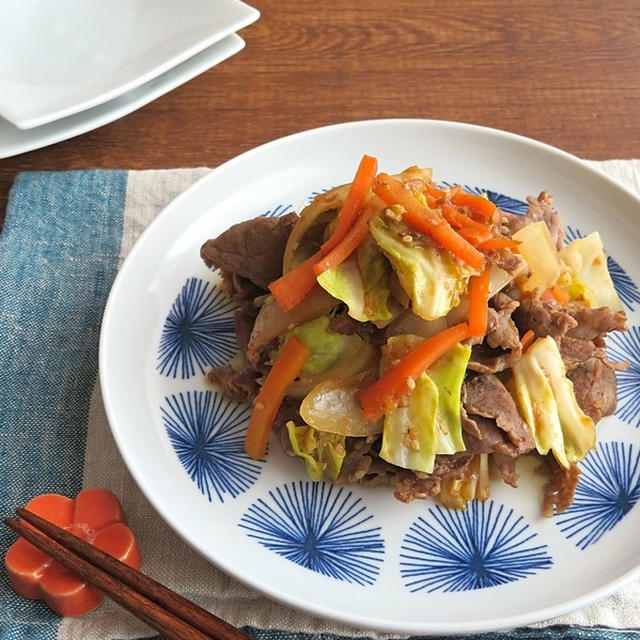 スタミナ補給にぴったり◎野菜たっぷり焼き肉