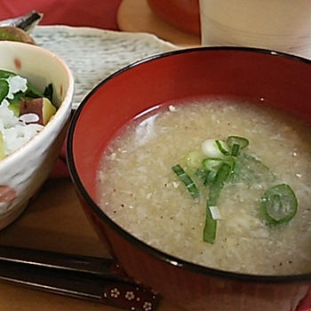 レンコンと鶏ひき肉のすり流し