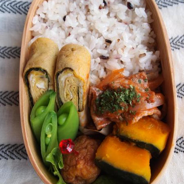 ポークケチャップ弁当。