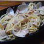 あさりときのこのクリームパスタ