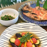「福島クッキングアンバサダー」麺つゆで簡単!!おしゃれに丸ごとなすと夏野菜の揚げ浸し♪♪