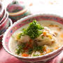 白ねり胡麻で作る中華風胡麻スープ