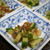 たたき胡瓜と搾菜の和え物
