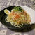 長ネギとちりめんじゃこのパスタ