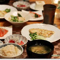 筍ごはん& 筍とアスパラガスの塩麹和えで 和定食♪ by Junko さん