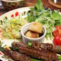 アスパラの牛肉巻き・プレート。