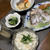 鯛めしとかぶとの酒蒸し