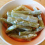 鳥の唐揚げ野菜炒め ～ 蕗のマヨワサビ醤油和え
