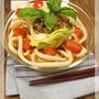 エスニックな冷やカレーうどん