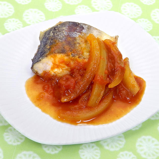 ☆あじのソテー・トマカレーソース☆