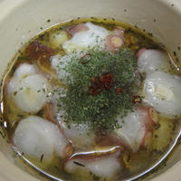 たこのオイル煮