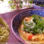 レンジで３分♪フンワリかにたまカレー風味