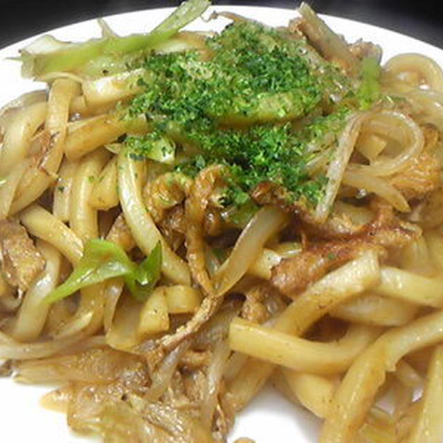 Vegan ♪ たまらん焼きうどん