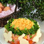イースターのオムライスケーキ